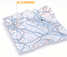 3d view of ‘Alī Z̧ohūrān