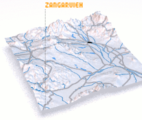 3d view of Zangārū\