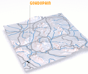 3d view of Gowdū Pā\