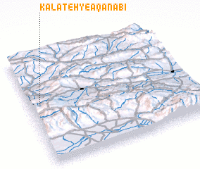 3d view of Kalāteh-ye Āqā Nabī