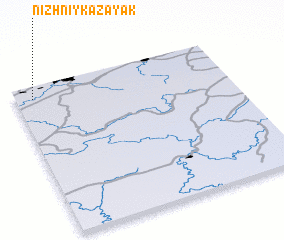 3d view of Nizhniy Kazayak