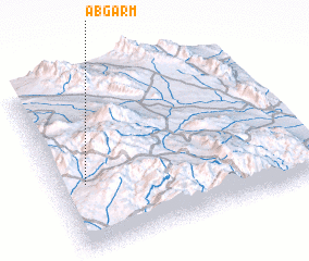 3d view of Āb Garm