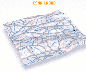 3d view of Esmā‘īlābād