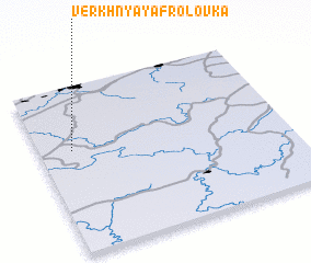 3d view of Verkhnyaya Frolovka