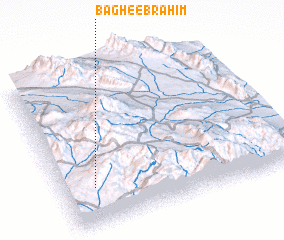 3d view of Bāgh-e Ebrāhīm