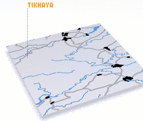 3d view of Tikhaya