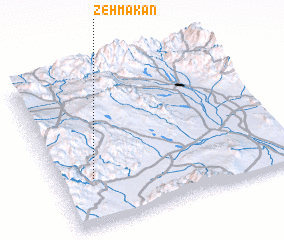 3d view of Zehmakān