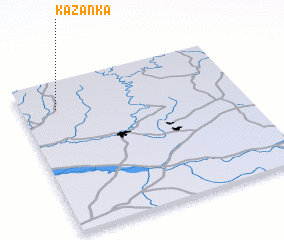 3d view of Kazanka
