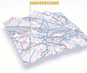 3d view of Khāneh Reghān