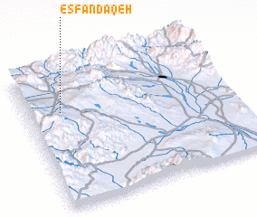 3d view of Esfandaqeh