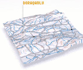 3d view of Dorāqānlū