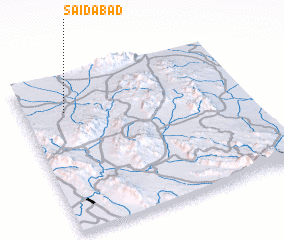 3d view of Sa‘īdābād