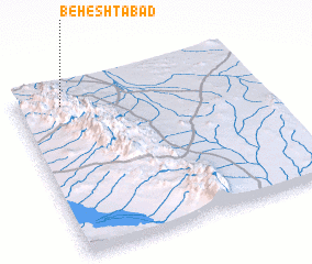 3d view of Beheshtābād