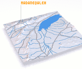 3d view of Ma‘dan-e Qal‘eh