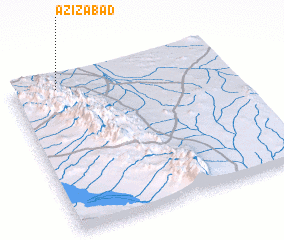 3d view of ‘Azīzābād