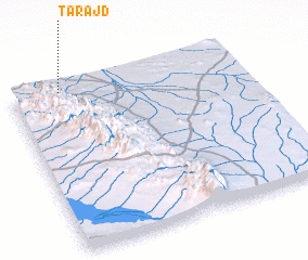 3d view of Ţarajd