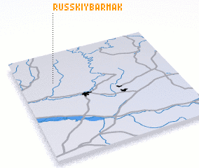 3d view of Russkiy Barmak