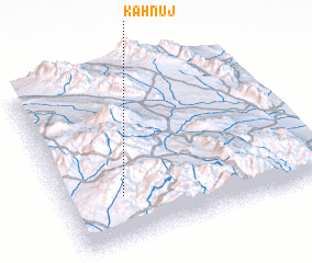 3d view of Kahnūj