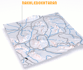 3d view of Nakhl-e Dokhtarān