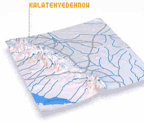 3d view of Kalāteh-ye Deh Now