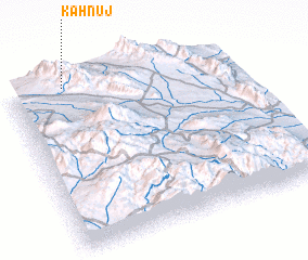 3d view of Kahnūj