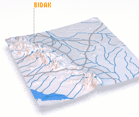 3d view of Bīdak