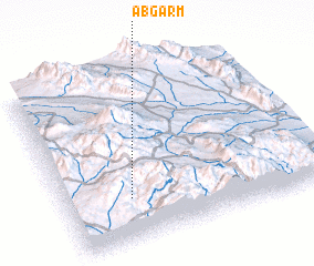 3d view of Āb Garm