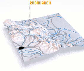 3d view of Rūdkhāneh