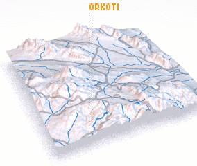 3d view of Orkotī