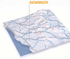 3d view of Gazān Bazīn