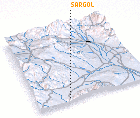 3d view of Sar Gol