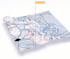 3d view of Māhān