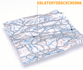 3d view of Kalāteh-ye Bachchehhā