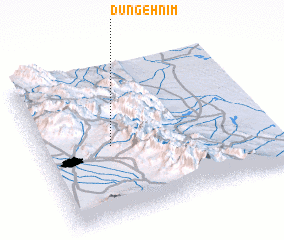 3d view of Dūngeh Nīm