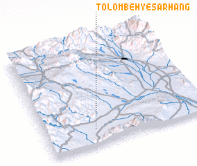 3d view of Tolombeh-ye Sarhang