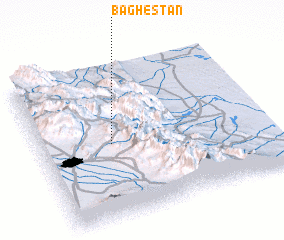 3d view of Bāghestān