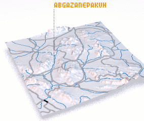 3d view of Ābgazān-e Pākūh