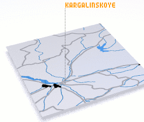 3d view of Kargalinskoye