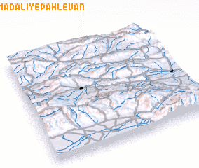 3d view of Kalāteh-ye Moḩammad ‘Alī-ye Pahlevān