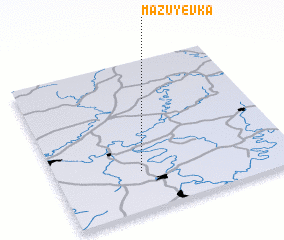 3d view of Mazuyevka