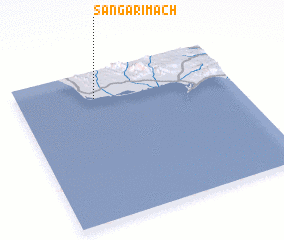 3d view of Sangārī Mach