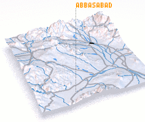 3d view of ‘Abbāsābād