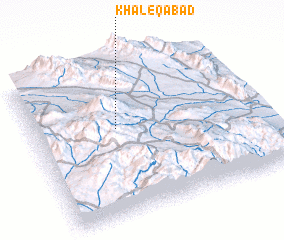 3d view of Khāleqābād