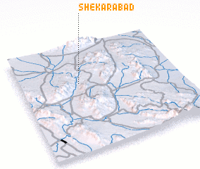 3d view of Shekarābād