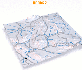 3d view of Kondar
