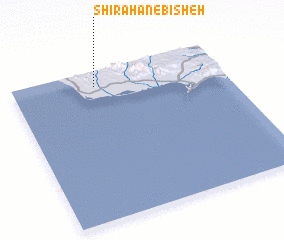 3d view of Shīrāhan-e Bīsheh