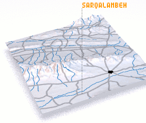 3d view of Sar Qalambeh