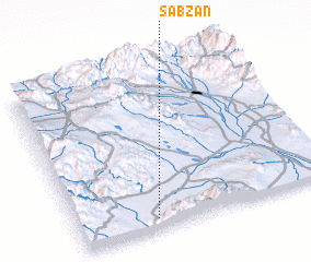 3d view of Sabzān