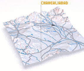 3d view of Chāh-e ‘Alīābād