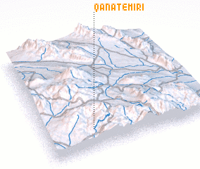 3d view of Qanāt-e Mīrī